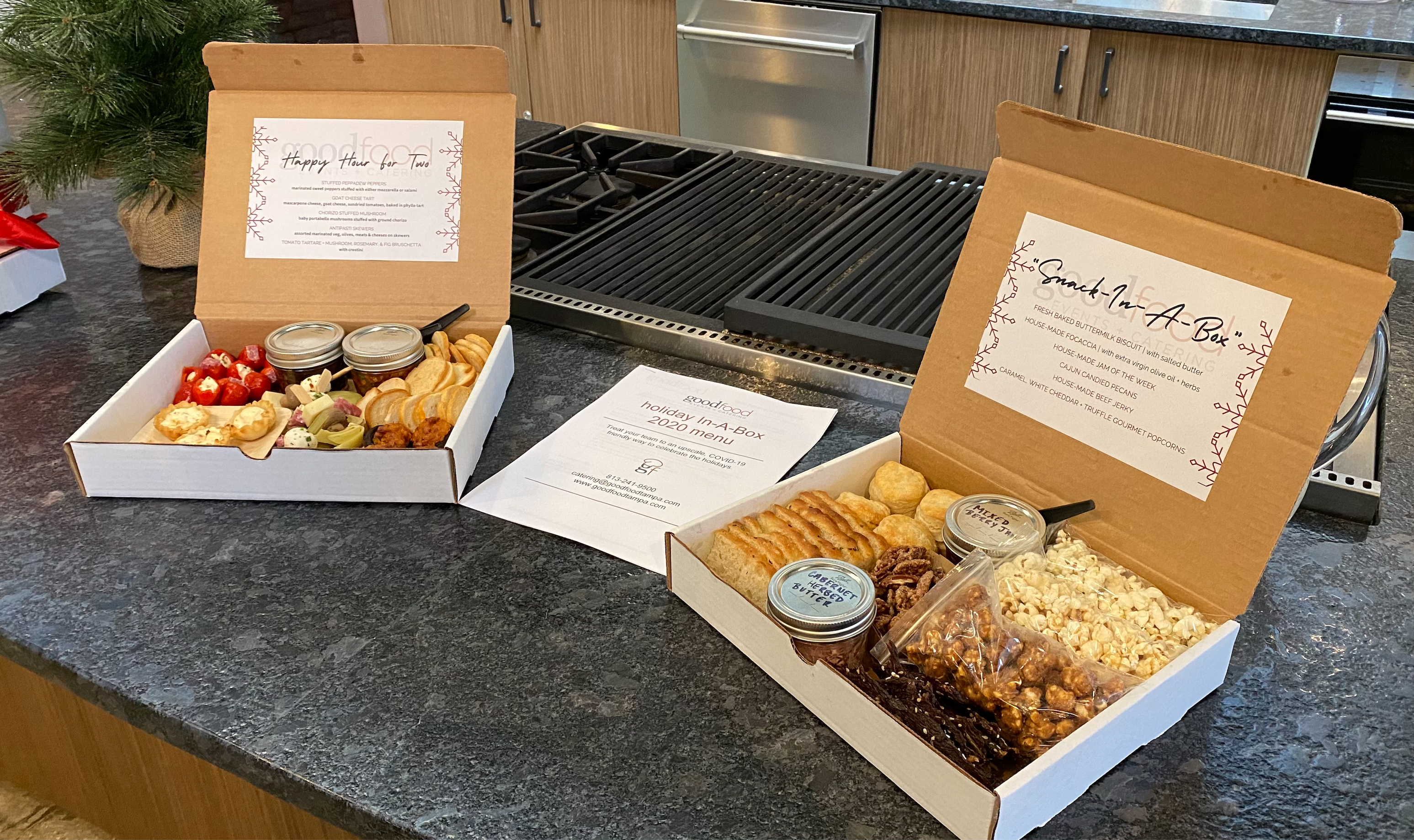 Local catering company adds holiday boxes to keep customers safe - Vimarsana News
